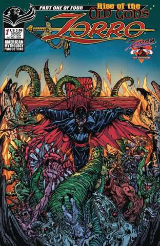 Zorro: Rise of the Old Gods #1 (Lovecraftian Calzada Cover)