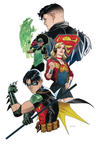 Young Justice #4 (Variant Cover)