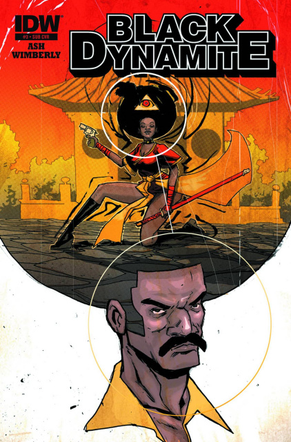 Black Dynamite #3 (Subscription Cover)