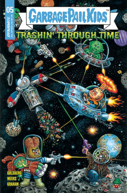 Garbage Pail Kids: Trashin' Through Time #5 (Bunk Cover)