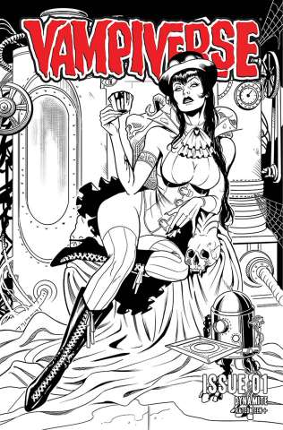 Vampiverse #1 (25 Copy Sanapo Line Art Cover)