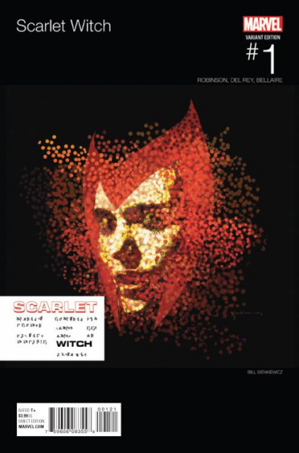 Scarlet Witch #1 (Sienkiewicz Hip Hop Cover)