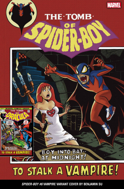Spider-Boy #6 (Ben Su Vampire Cover)