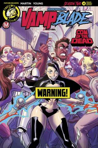 Vampblade, Season Two #4 (Winston Young Risque Cover)