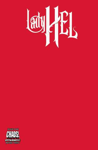 Lady Hel #1 (Red Blank Authentix Cover)