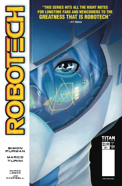 Robotech #9 (Quijada Cover)