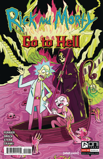 Rick and Morty Go to Hell #1 (Goux Cover)