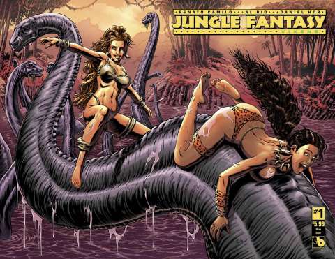 Jungle Fantasy: Vixens #1 (Wrap Cover)