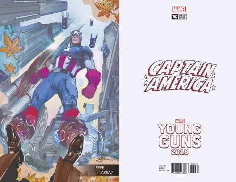 Captain America #702 (Larraz Young Guns Cover)