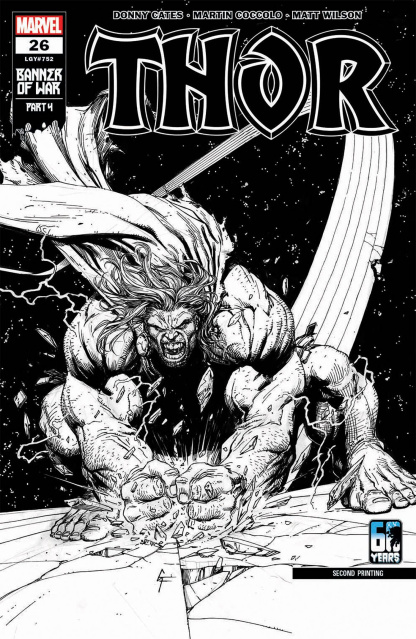Thor #26 (10 Copy Frank Sketch 2nd Printing)