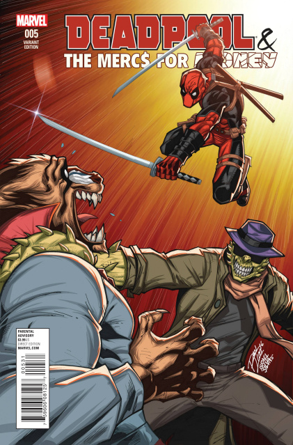 Deadpool and the Mercs For Money #5 (Lim Cover)