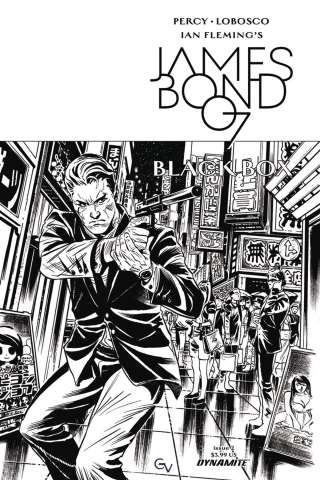 James Bond: Black Box #2 (10 Copy Valletta B&W Cover)