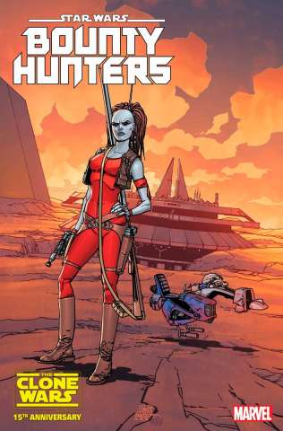 Star Wars: Bounty Hunters #37 (Clone War 15th Anniversary Cover)