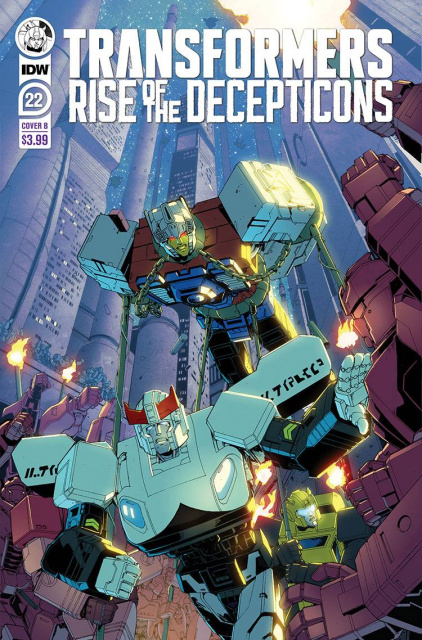 The Transformers #22 (Griffith Cover)