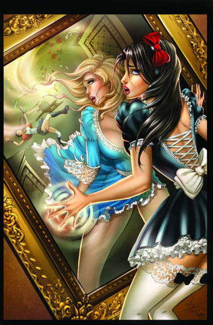 Grimm Fairy Tales: Wonderland - Down the Rabbit Hole #3 (McTeigue Cover)