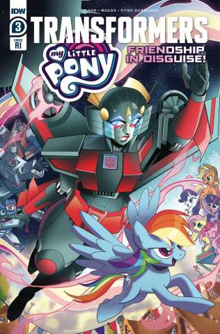 My Little Pony / The Transformers #3 (10 Copy Tramontan Cover)