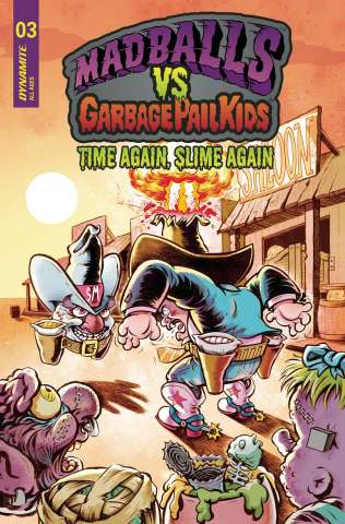 Madballs vs. Garbage Pail Kids: Time Again, Slime Again #3 (Crosby Cover)