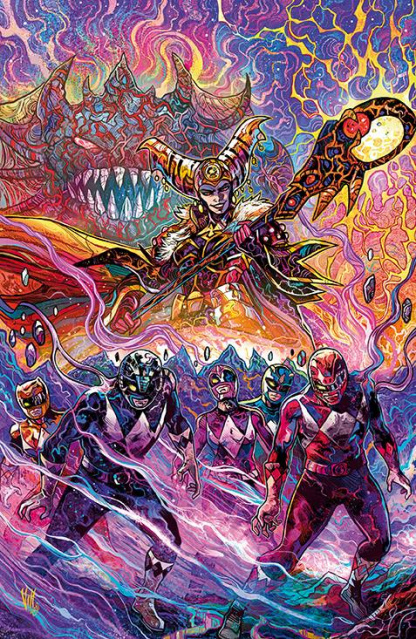 Mighty Morphin Power Rangers #109 (Riccardi Cover)