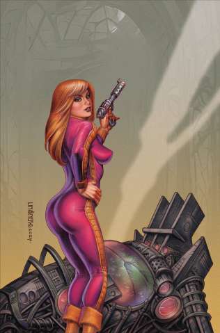 Barbarella #5 (Linsner Virgin Cover)