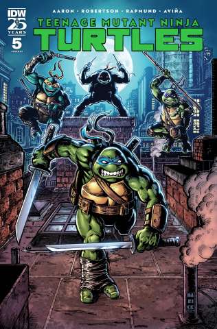 Teenage Mutant Ninja Turtles #5 (50 Copy Robertson Cover)