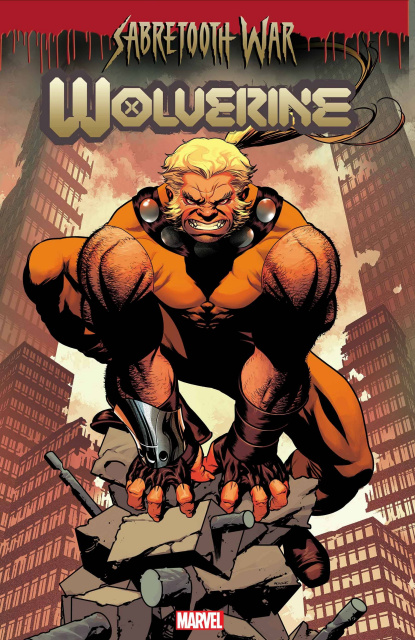 Wolverine #45 (Mike McKone Sabretooth Cover)