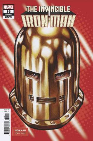 The Invincible Iron Man #16 (Mark Brooks Headshot Cover)