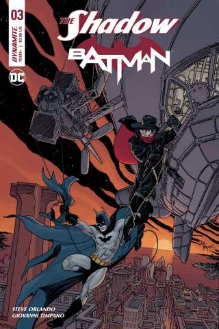 The Shadow / Batman #3 (Kaluta Cover)