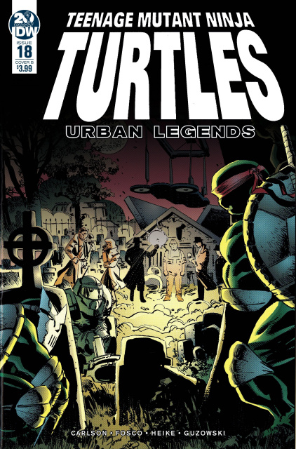 Teenage Mutant Ninja Turtles: Urban Legends #18 (Fosco & Larsen Cover)