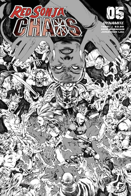 Red Sonja: Age of Chaos #5 (35 Copy Lau B&W Cover)
