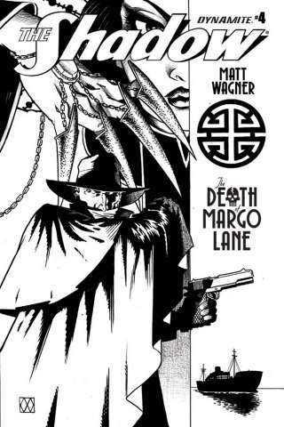 The Shadow: The Death of Margo Lane #4 (10 Copy B&W Cover)