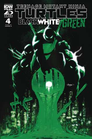 Teenage Mutant Ninja Turtles: Black, White & Green #4 (Gleason Cover)