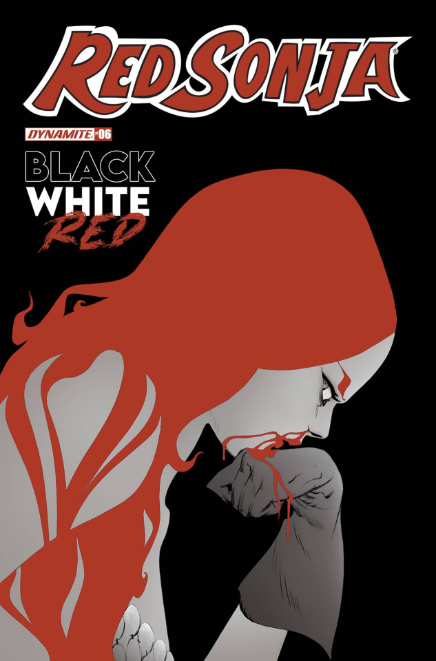 Red Sonja: Black, White, Red #6 (Lee Cover)