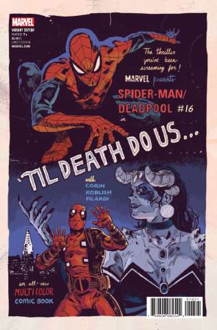 Spider-Man / Deadpool #16 (Walsh Poster Cover)