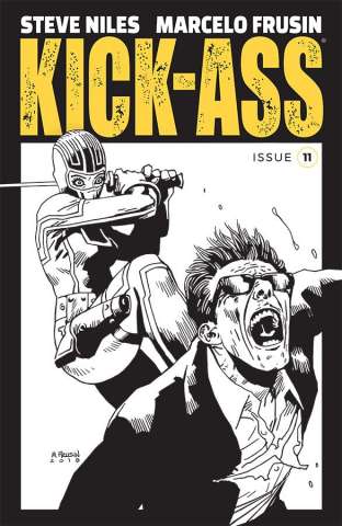 Kick-Ass #11 (B&W Frusin Cover)