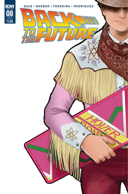 Back to the Future #8 (Subscription Cover)