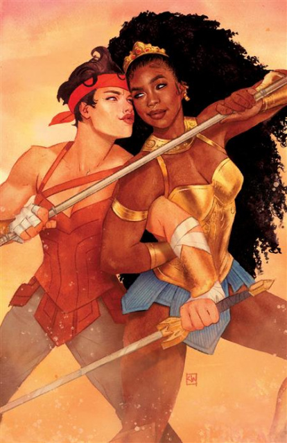 Nubia: Queen of the Amazons #1 (Kevin Wada Pride Month Card Stock Cover)
