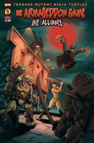 Teenage Mutant Ninja Turtles: The Armageddon Game - The Alliance #5 (Verdugo Cover)