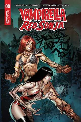 Vampirella / Red Sonja #9 (7 Copy Gedeon Homage Cover)