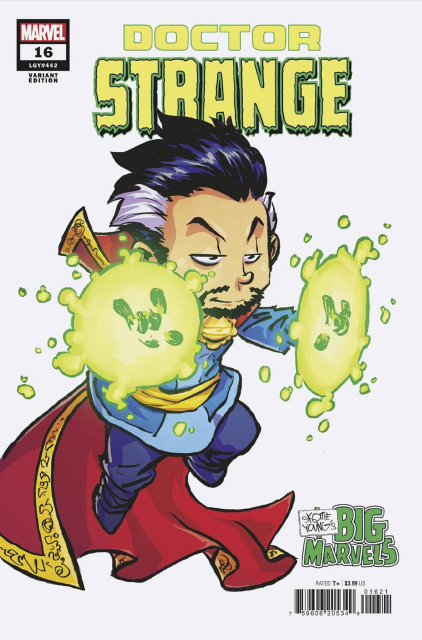 Doctor Strange #16 (Skottie Young Big Marvels Cover)