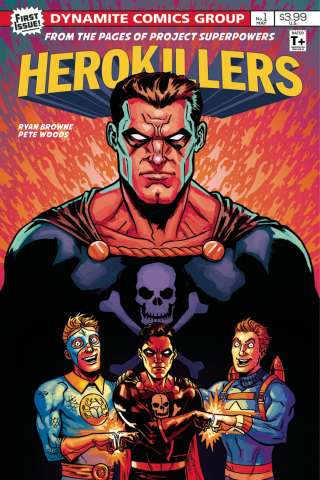 Project Superpowers: Hero Killers #1 (Browne Cover)