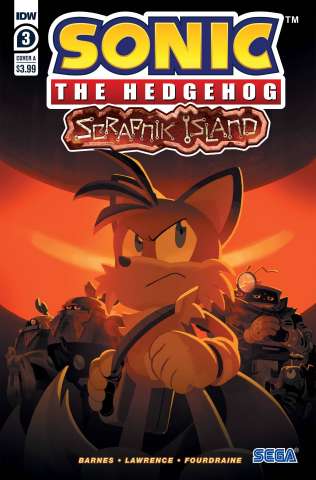 Sonic the Hedgehog: Scrapnik Island #3 (Fourdraine Cover)