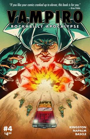 Vampiro: Rockabilly Apocalypse #4 (Napalm Cover)