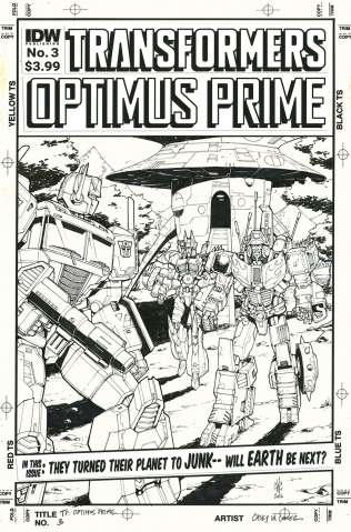 Optimus Prime #3 (Artist's Edition)