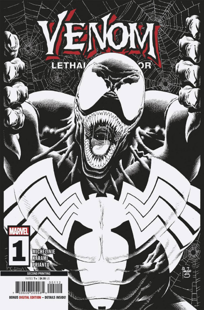 Venom: Lethal Protector II #1 (Siqueira 2nd Printing)
