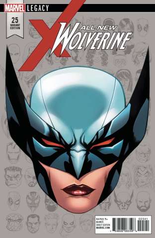All-New Wolverine #25 (McKone Legacy Headshot Cover)