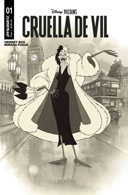 Disney Villains: Cruella De Vil #1 (7 Copy Cover)