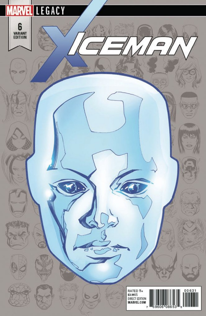 Iceman #6 (McKone Legacy Headshot Cover)