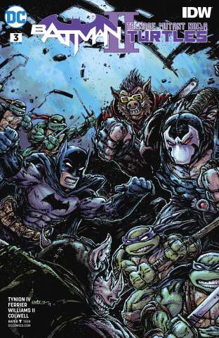 Batman / Teenage Mutant Ninja Turtles II #3 (Variant Cover)