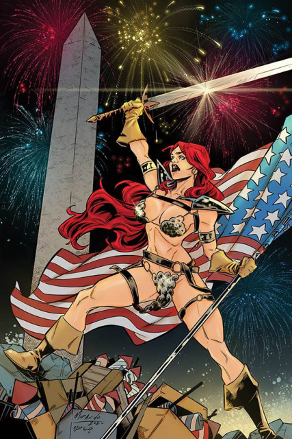 Red Sonja #18 (15 Copy Miracolo America Together Virgin Cover)