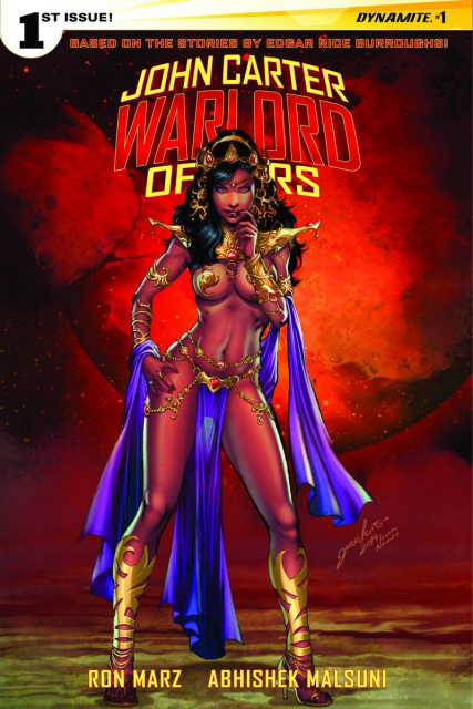 John Carter: Warlord of Mars #1 (10 Copy Luis Cover)